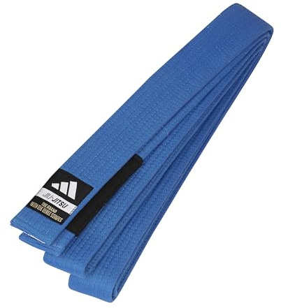adidas Cinturones brasileños Jiu Jitsu/BJJ cinturones de rango en, A2, Azul