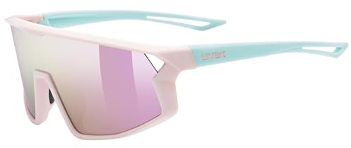 Uvex skyrise jr. Kindersportbrille, pink-green matt, one size
