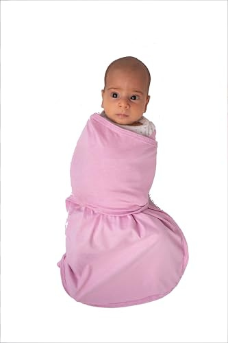BlissSnug sovsäck set – 2-pack med gratis termometer, perfekt för mysig babysömn (Cream & Pink)