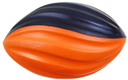 Rugbyboll för barn – 5 tum | Spiral Children Slow Rebound Toy | Soft Foam Training Fotboll | Mini övningskastare | Lagaktiviteter Underhållning Utomhusspel inomhus