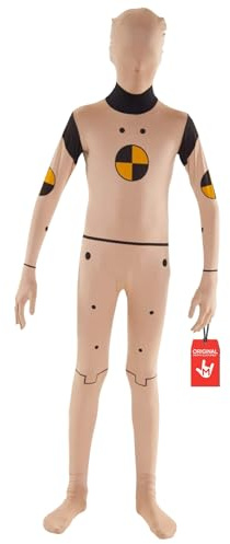 Morphsuits Disfraz Segunda Piel Niño Crash Test Dummy, Traje Croma Entero para Carnaval y Halloween