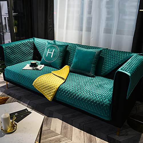 Sofabezug L Form, Anti Rutsch Plüsch Sofabezug 1 2 3 4 Sitzer, Plaid Weich Sofa überzug Sofaüberwurf Decke, Couch überzug U Form, Couchbezug Für L Form, rutschfest Sofaschoner