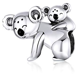 Yashuo Schildkröten-Charm-Anhänger aus Sterlingsilber, für Pandora-Armbänder