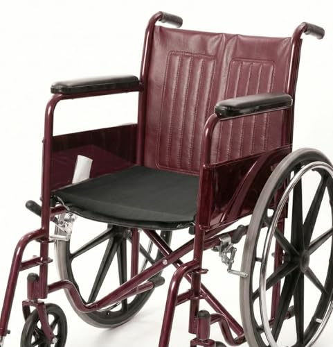 Rehabilitation Advantage Solid Wheelchair Seat Insert – Firm Foam Base, Anti-Sag Support, Water-Resistant – Made in USA, Improves Posture, Comfort & Mobility (18'' x 16'')