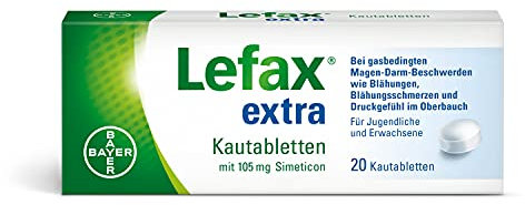 Lefax extra Kautabletten, 20 St. Tabletten