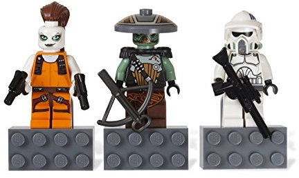 LEGO Star Wars Magnet Set - ARF Trooper (senior Cavalry trooper), embossing, Aura Sing] / LEGO STAR WARS Magnet Set: ARF Trooper, Embo and Aurra Sing 853421 [domestic distribution regular article] (japan import)