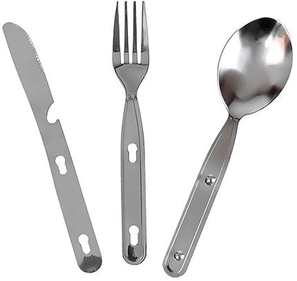 BESPORTBLE Kompaktes Camping Besteck Mit Faltbarer Und Klappbarem Löffel Für Outdoor Aktivitäten Wie Grillen Und Wandern Leicht Und Langlebig Für Picknick Und Camping Reisen