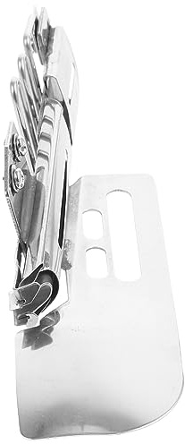 DOITOOL Dispositivo Para Hacer Dobladillos Máquina De Coser De Acero Inoxidable Accesorio De Cerradora Para Maquina De Coser Para Bordes y Recubrimientos Proyectos De Costura