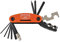 Bahco BKE850901N Akku Multifunktionswerkzeug Gemischtes Fahrrad-Klappwerkzeug-Set L. 170mm