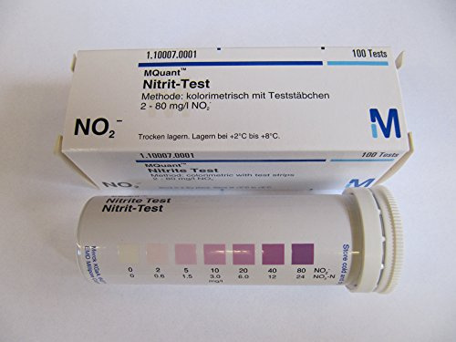 Nitrit Test MQuant™ 2-80 mg/l NO2 100 Teststreifen