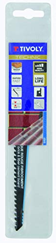 Tivoly XT505820107 Lot de 2 lames de scie sabre spécial matériaux abrasifs L150 Coupe 6-100mm