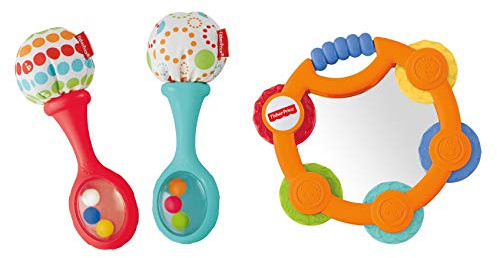 Fisher-Price Tambourine & Maracas Gift Set