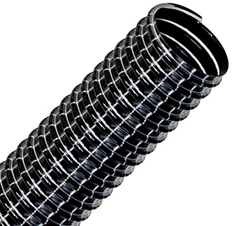 IDUFLEX PVC 38mm (1 1/2 Zoll), Länge: Meterware - Absaugschlauch, Saugschlauch, Staubsaugerschlauch sehr flexibel mit Fadenverstärkung