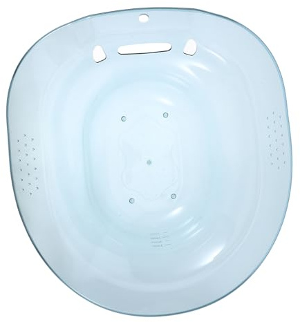 BAZEITFLOW Sitzbad für Schwangere und Senioren Robuste Pet Badewanne zur Linderung von Beschwerden Einfach zu Lagern und Vielseitig Einsetzbar für Zuhause