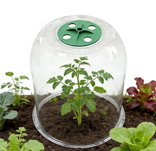 Generico Copertura per Protezione Piante dal | Copertura Trasparente Antiper Fiori,Protezione dal Freddo per Giardino E Fiori in Inverno,per Serra Balcone Giardino Casa in Inverno
