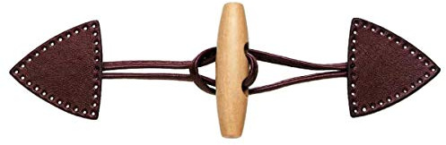 Prym 417717 Knebelverschluss 15 x 5 cm braun