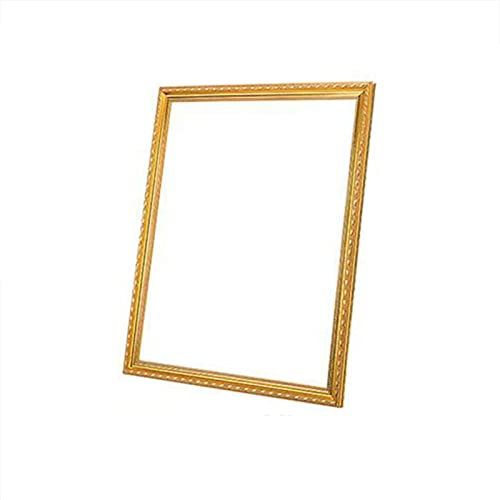 Fotorahmen/Bilderrahmen Äußerer Rahmen for Ölmalerei nach Zahlen Holzrahmen for Diamantmalerei Art Accessoires Fotorahmen Wandkunst Wohnkultur große Größe Leerrahmen ( Color : Golden , Size : Inner Si