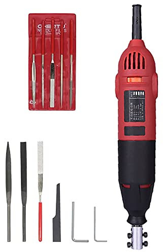 Luminexia Metallfeile Set,Nadelfeilen Set,Feilen und Raspel Satz,Einschließlich Säbelsägeblatt,Stahlfeile und Diamantfeile,Elektrische Feile,zum Formen von Metall,Holz,Kunststoff,Schärfen usw.