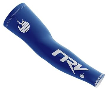 NRV Puño de compresión para juegos de Esport (edición de rendimiento) – Optimiza tu juego con comodidad y estilo – Diseñado por jugadores profesionales – Duradero, transpirable y sin fricción, azul, M