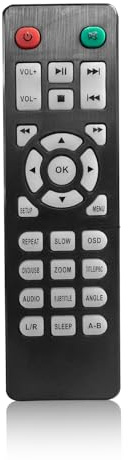 DESOBRY Mini DVD Player Remote Control