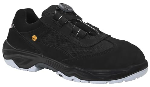 ELTEN Dustin BOA Low ESD S3S | Sicherheitsschuhe für Damen & Herren, Stahlkappe, leicht, atmungsaktiv, Gr. 45