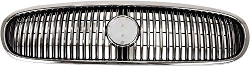 Garage-Pro Grille Assembly for BUICK LESABRE 97-99 Plastic Chrome Shell/Ptd-Black Insert