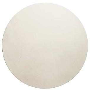 Homie Living Villa Rosso Läufer, 80 cm rund, Creme beige