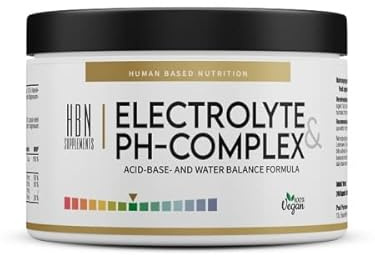 HBN - Elektrolyt & pH-Complex - 240 Kapseln I Calcium I Magnesium I Natrium I Kalium I Vitamin D3 I Säure - Basenhaushalt I Immunsystem I Energiestoffwechsel I vegan I glutenfrei