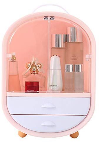 Dustproof-Cosmetic Storage Makeup,Makeup Organiser Cosmetic Rack,Holder Multifunctional Display Box Case for Lipstick Nail Varnish Eye Shadow Brushes