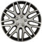 TOP DRIVE COPRICERCHI DAKAR NC SILVER & BLACK 14 I nostri copricerchi sono prodotti con materiale ABS di alta qualita', conosciuto per la sua stabilita', forza Con verniciatura ad acqua