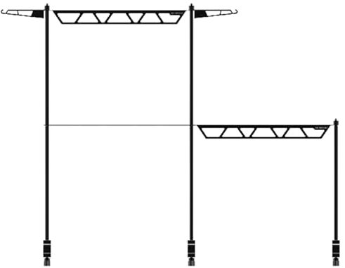 Dtaigou Rack de utensilios para acampar, estante para acampar al aire libre,Estante de cocina para acampar de escritorio - Organizador de multifunción portátil para BBQ Grill Picnic Travel Traveling