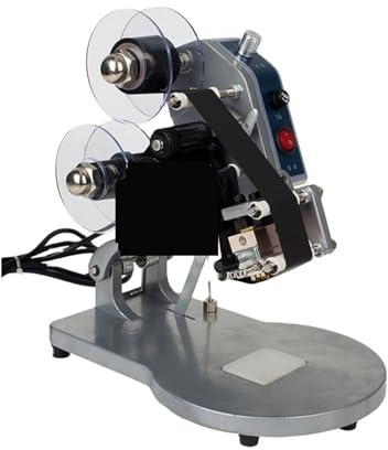 Máquina de estampación Máquina De Estampación En Caliente, Impresora Manual, Inyección Tinta Con Codificación Fecha Caducidad para cuero, tela, madera