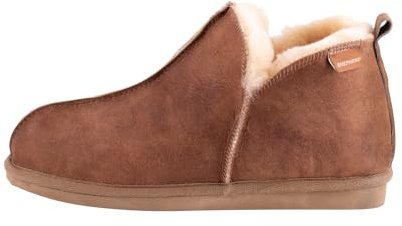 Shepherd of Sweden - Annie Sheepskin Slippers - Women Sheepskin - Comfort - Soft And Warm - Fluffy, Antique Cognac, 39