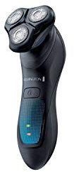 Remington Rotationsrasierer HyperFlex Aqua XR1430, flexibler Schwingkopf, ComfortFloat-Scherringe, Nass- und Trockenanwendungen, schwarz/blau