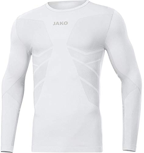 JAKO Funktionsshirt Unisex Longsleeve Comfort 2.0 I Bequeme Sportunterwäsche I Seamless & Bodyfit I Laufshirt Unisex langarm mit weichem Griff