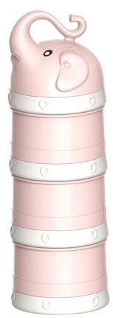 Formula Milchspender, Baby-Milchpulverspender, Töpfe, stapelbar, Behälter für Babynahrung, 260 ml