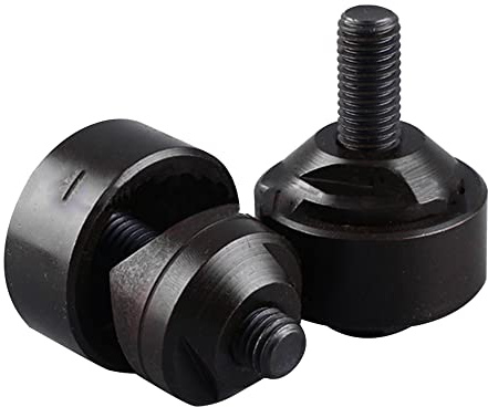 TopHomer Perforadora Hexagonal para Chapa 16-50MM Perforadora de Agujeros de Chapa de Acero Hexagonal Interno y Externo para Cortar Fregadero Placas de Acero (Hexágono Exterior, 40mm/1.57inch)