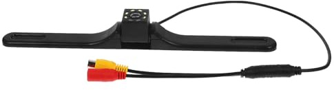 Didiseaon Cámara de Visión Trasera para Coche con Luces LED Visión Nocturna y Cámara para Matrícula Integrada para Marcha Atrás Segura y Condiciones de Poca Luz