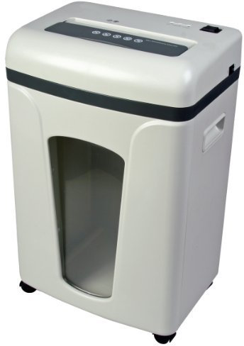 Aktenvernichter bis 9 Blatt, Mikro-Partikelschnitt (2 x 12 mm / P5) - sehr leise, auch CDs und Kreditkarten