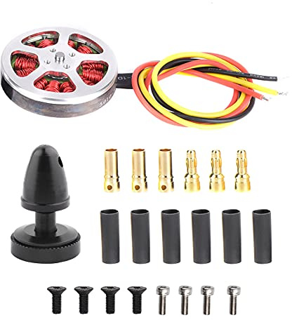 Motore brushless 5010-360KV Spazzola a doppio cuscinetto per doppio carico multiasse per grandi carichi all'aperto in metallo di grande spessore(Negative Tooth)