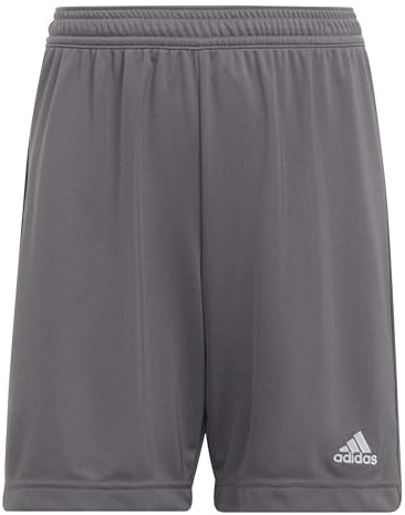 adidas Unisex – Barn Entrada 22 Shorts, Team Grey Four, 11-12 Years