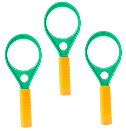 HAPINARY 3-teilige Hand-lupen Für Kinder Leselupen Zum Vergrößern Von Details in Büchern Und Karten