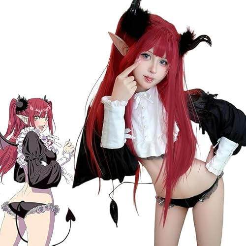 FCCAM Marin Kitagawa Cosplay Kostüm Set - My Dress-Up Darling Anime Cosplay Kostüm Sexy Halloween Costume, L