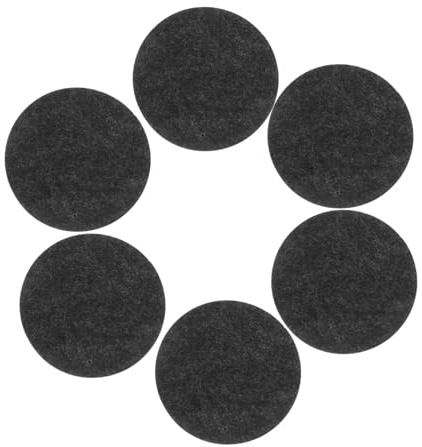 ARTSEWPLY 6 Piezas Posavasos de Fieltro Redondos Absorbentes para Bebidas de Unidades para Hogar Oficina Bar y Cafetería Protectores Suaves para Muebles y Manteles Almacenamiento Apilable