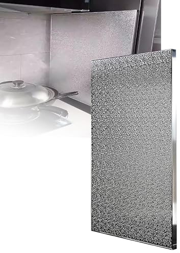 ​Heat Resistant Kitchen Flame Retardant Board – Non-Flammable Heat Shield Guard for Stove, Oven, Refrigerato, Gas Range,(30x60cm)