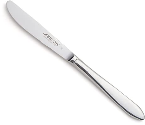 Arcos Couteau de Dessert Acier Inoxydable 90 mm - Monobloc, Lame Résistante 3 mm, Idéal pour Pâtisserie et Cuisine - Série Berlin