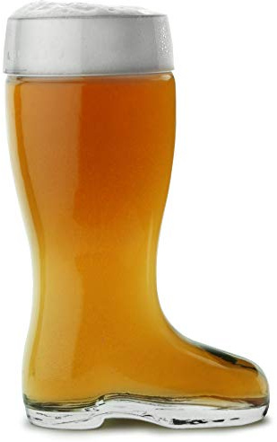 Stölzle-Oberglas 6 Bierstiefel Bierglas in Stiefelform 0,25 Liter