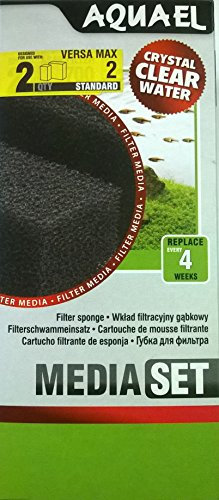 Aquael Standard Schaumstoff für Filter Versa MAX Für Aquarien 2 teilig M161434