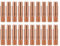 Mig Mag Schweissgerät Schweißdüsen Schweiß Kontaktspitzen, Stromdüse 20Stk Kupfer Kontaktspitze für 15AK MIG/MAG Schweißbrenner Zubehör Verschleißteile (20Pcs 0.8mm)