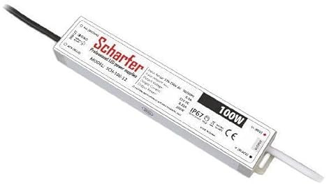 Scharfer LED Trafo 100W 12V IP67 Vorschaltgerät für LED Leuchtmittel